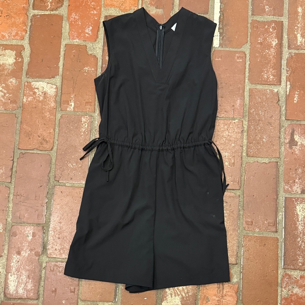 Calvin Klein Black Zip-Up Top